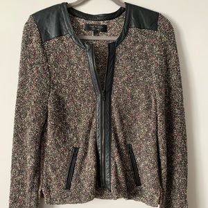 Rag and Bone jacket with leather detail